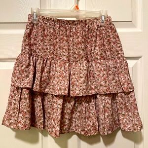 Flower flowy skirt